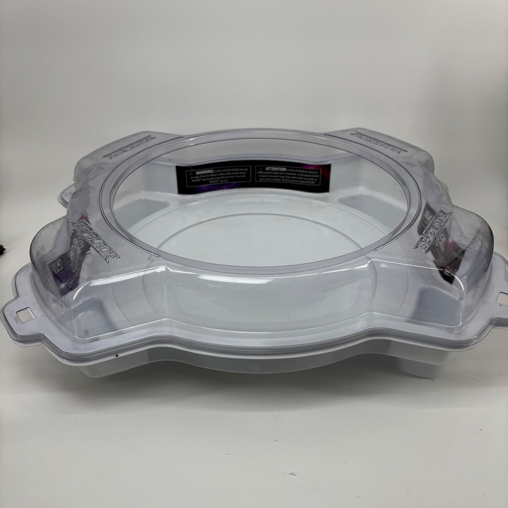 Beyblade Burst Pro Series Elite Champions Beystadium White Clear Arena Hasbro